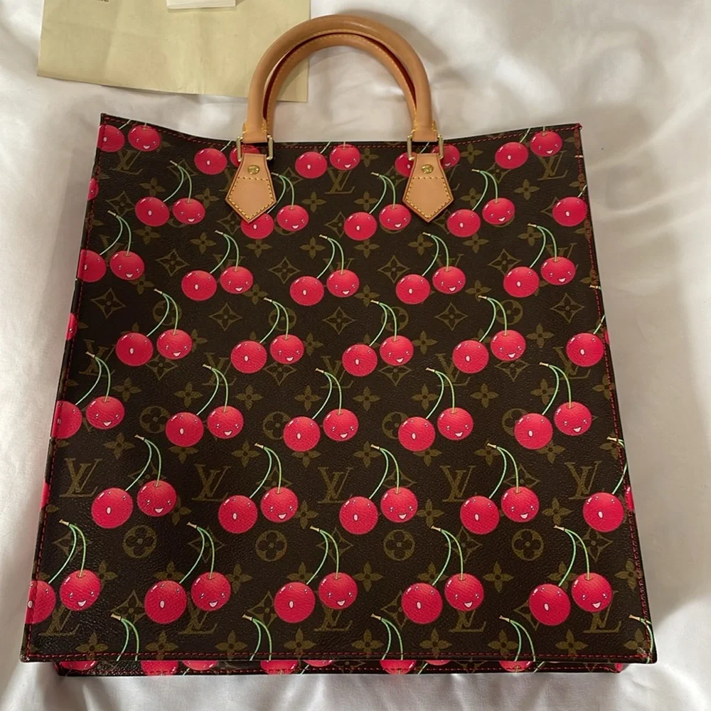 Takashi Murakami X Louis Vuitton Monogram Cerises Sac Plat - Picture 9 of 17